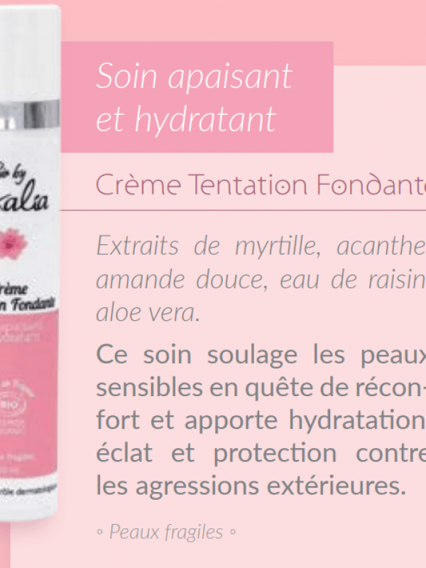 Creme tentation fondante