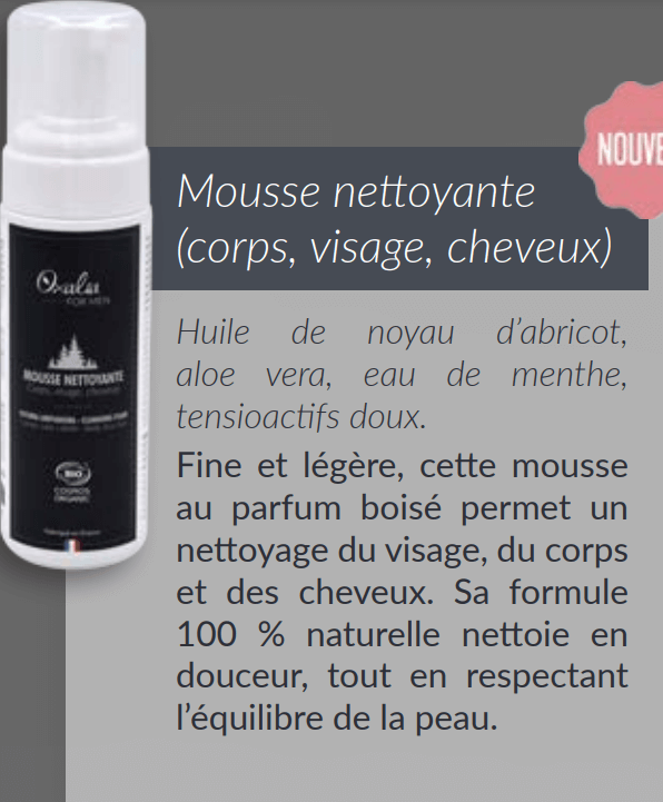 Mousse nettoyante 1