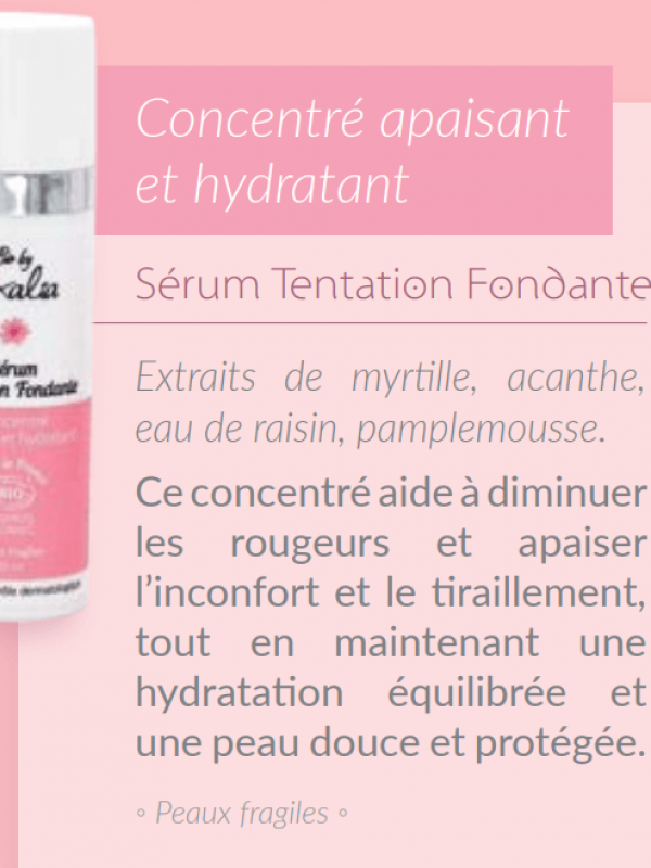 Serum tentation fondante