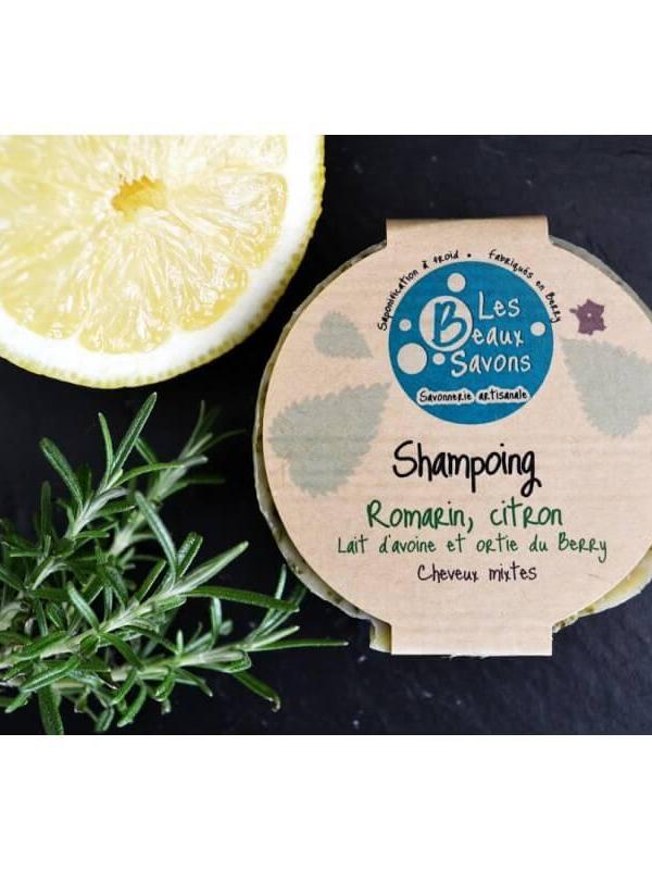 Shampoing romarin citron